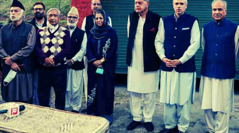 New Political Front Emerges in Kashmir Peoples Alliance for Change Takes Shape