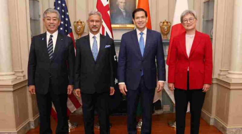 Quad Foreign Ministers Strongly Condemn Pahalgam Terror Attack, Call for United Front Against Terrorism
