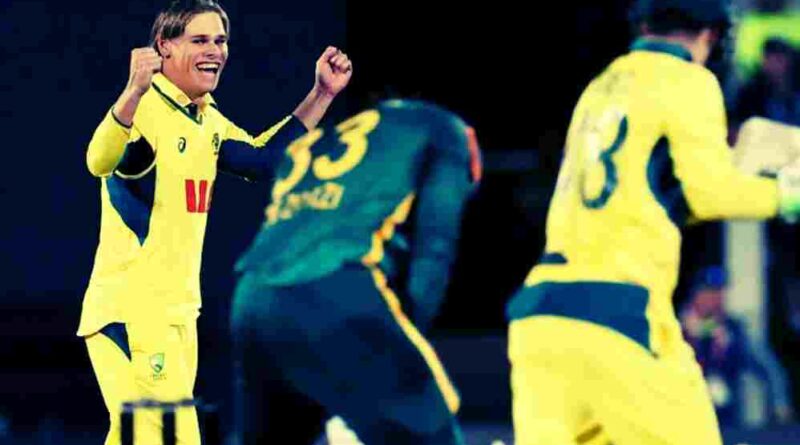 Cooper Connolly Creates History Youngest Australian to Take Five-Wicket Haul in ODIs