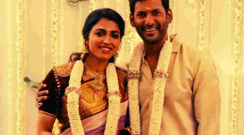 Vishal and Sai Dhanshika’s Engagement A Birthday Surprise That Stole the Spotlight