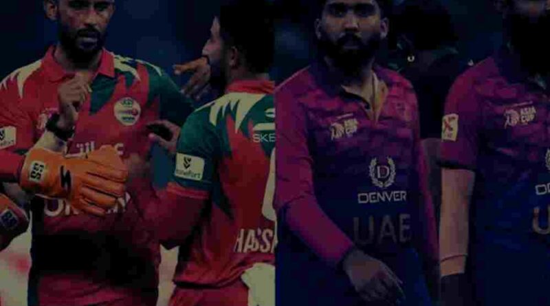 Asia Cup 2025 UAE vs Oman – A Do-or-Die Battle in Group A