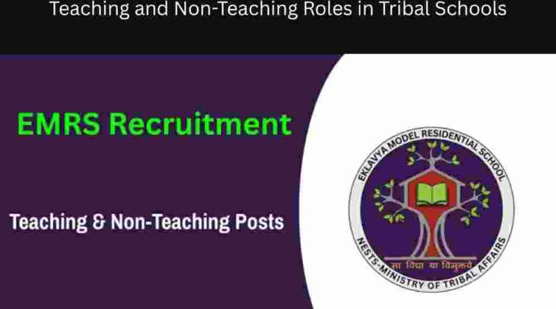EMRS Recruitment 2025 7,267 Vacancies Open Across Teaching and Non-Teaching Roles in Tribal Schools