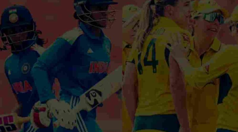 India Women Break Eight-Match Losing Streak Against Australia